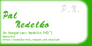 pal nedelko business card